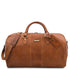 Lisbona - Travel leather duffle bag - Large size